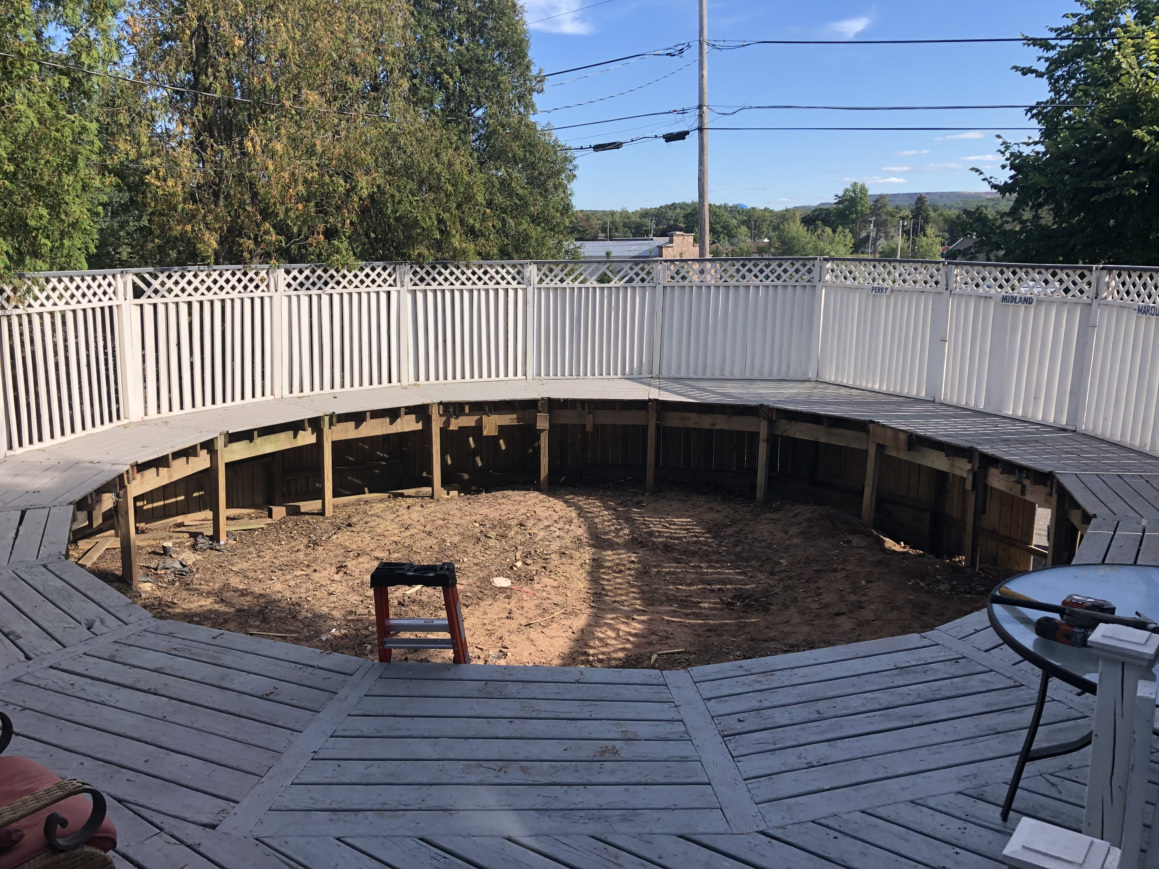 Pool Renovation Project Before