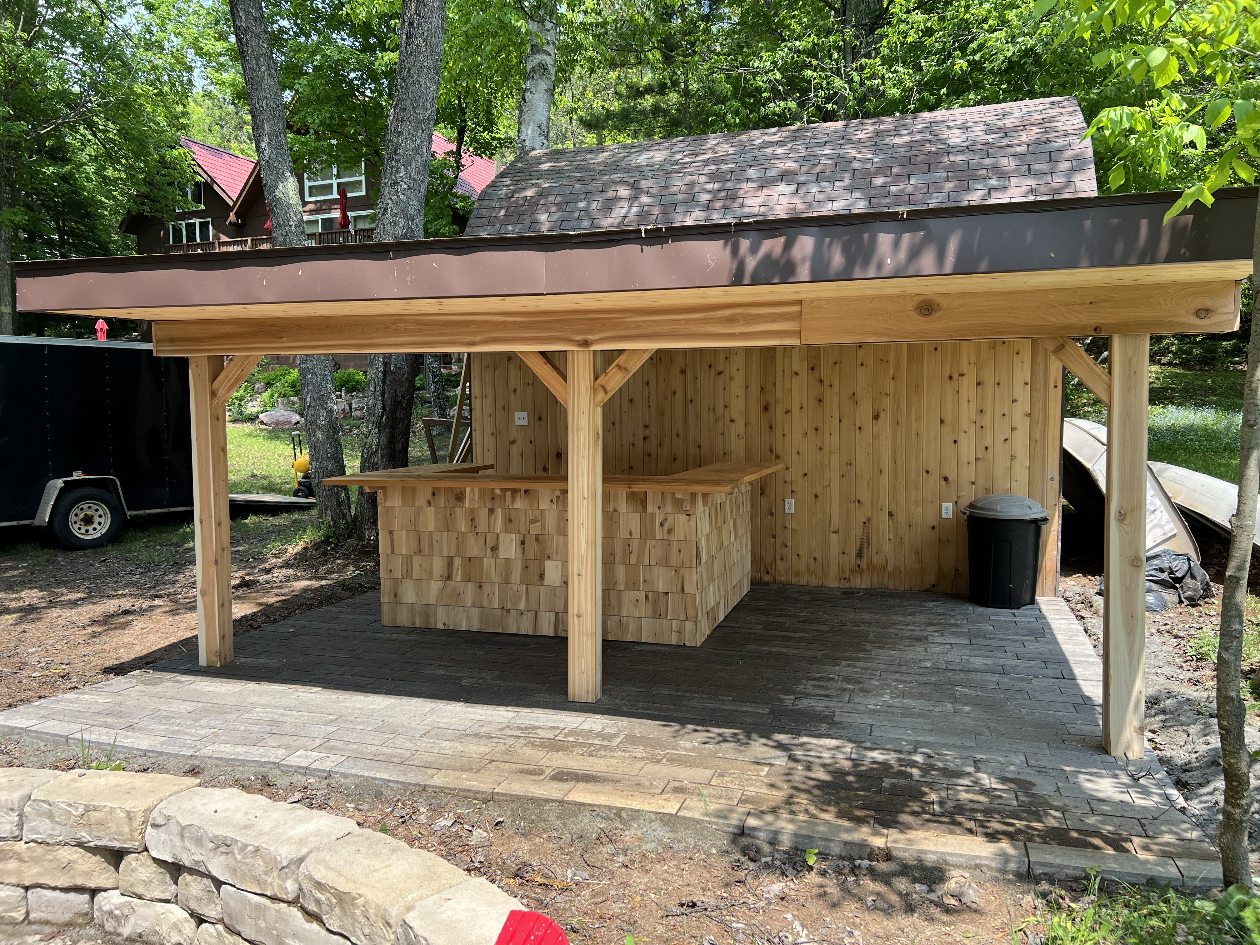 Outdoor Area Renovation After