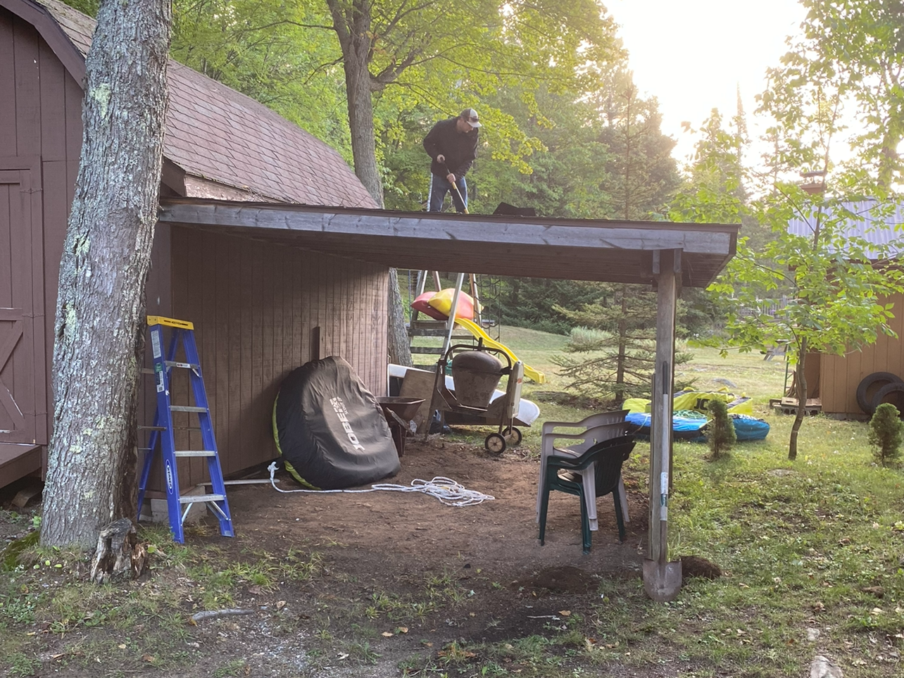 Outdoor Area Renovation Before